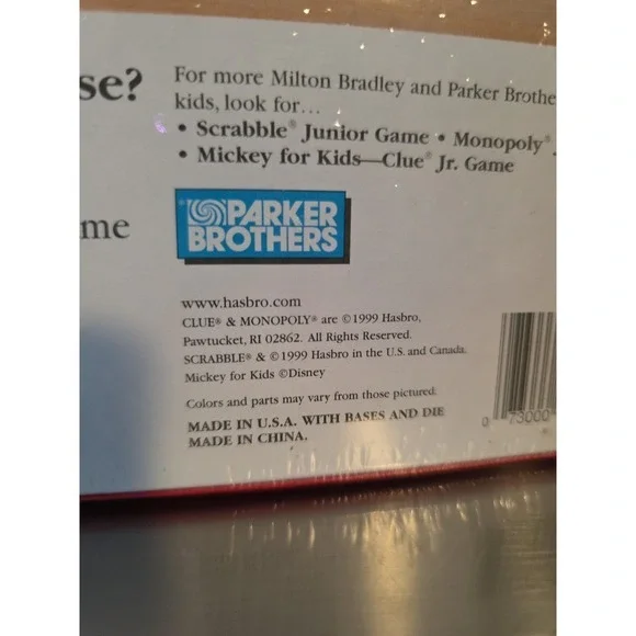 New 1999 Hasbro Clue Jr‎ The Case of the Hidden Toys Board Game Problem Solving - Picture 3 of 5